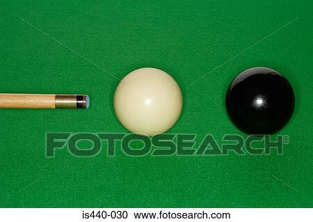 Stock Image - Snooker shot. Fotosearch