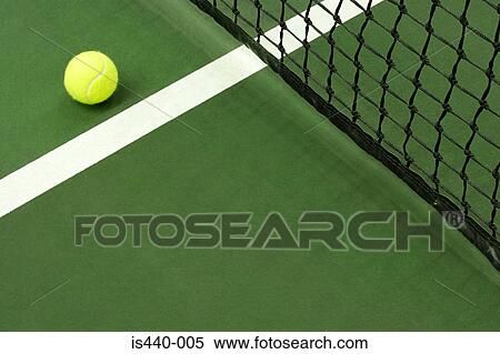Tennis ball on court View Large Photo Image Stock Photography - Tennis ball on court. Fotosearch
