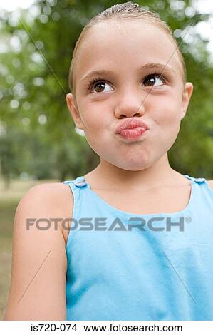 Girl pouting View Large Photo Image Picture - Girl pouting. Fotosearch