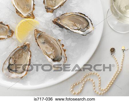 Oysters and pearls View Large Photo Image Stock Photograph - Oysters and pearls. Fotosearch