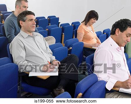 Mature students in a lecture View Large Photo Image Stock Photography - Mature students in a lecture. Fotosearch