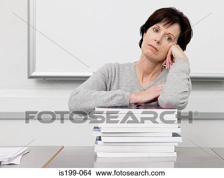 Portrait of a teacher View Large Photo Image Picture - Portrait of a teacher. Fotosearch