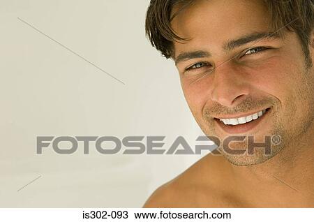 Stock Image - Attractive man. Fotosearch