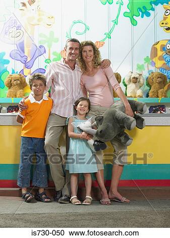 Family at the fair View Large Photo Image Stock Image - Family at the fair. Fotosearch