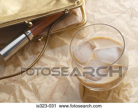 Cream liqueur View Large Photo Image Stock Image - Cream liqueur. Fotosearch