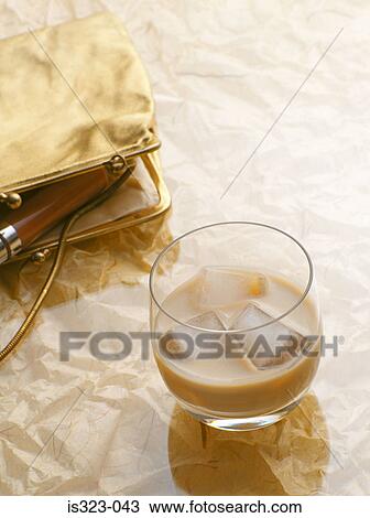 Cream liqueur View Large Photo Image Stock Image - Cream liqueur. Fotosearch