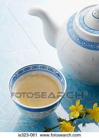 Jasmine tea View Large Photo Image Stock Image - Jasmine tea. Fotosearch