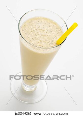 Banana milkshake View Large Photo Image Stock Photography - Banana milkshake. Fotosearch