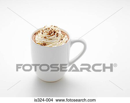 Picture - Hot chocolate. Fotosearch
