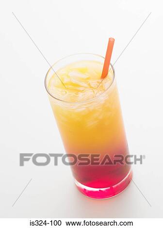 Stock Image - Tequila sunrise. Fotosearch