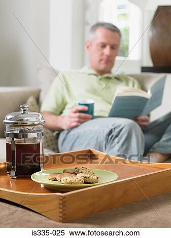 Mature man resting at home View Large Photo Image Stock Photography - Mature man resting at home. Fotosearch