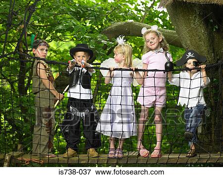 Kids in fancy dress View Large Photo Image Stock Photo - Kids in fancy dress. Fotosearch