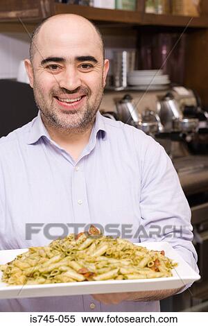 Stock Photography - Cafe worker. Fotosearch