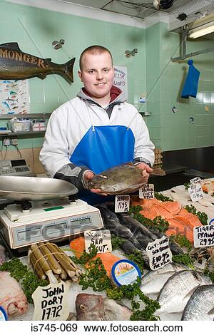 Fishmonger View Large Photo Image Stock Photo - Fishmonger. Fotosearch