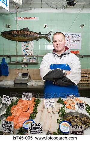 Fishmonger View Large Photo Image Stock Photography - Fishmonger. Fotosearch