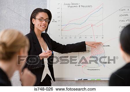 Young woman giving lecture View Large Photo Image Stock Photograph - Young woman giving lecture. Fotosearch