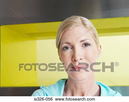 Woman in health club View Large Photo Image Stock Photograph - Woman in health club . Fotosearch
