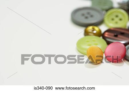 Stock Image - Buttons. Fotosearch