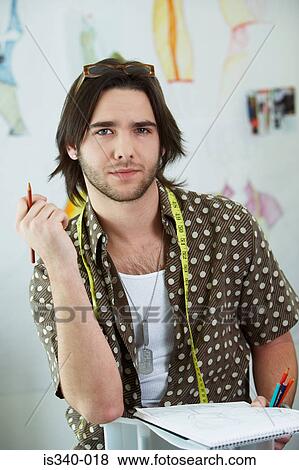 Stock Photo - Fashion designer. Fotosearch