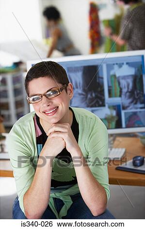 Stock Photograph - Fashion designer. Fotosearch