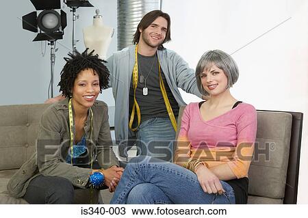 Fashion designers View Large Photo Image Stock Image - Fashion designers. Fotosearch