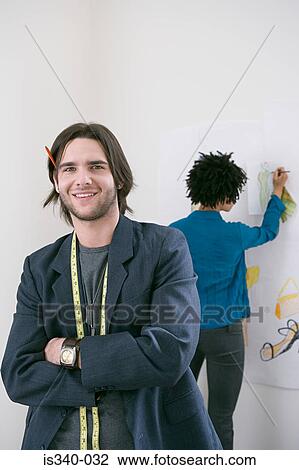 Stock Image - Fashion designers. Fotosearch