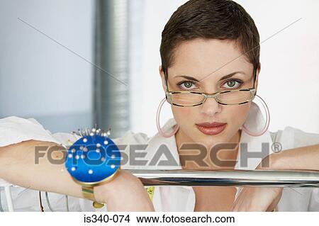 Picture - Female tailor. Fotosearch