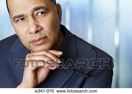 Businessman thinking View Large Photo Image Stock Image - Businessman thinking. Fotosearch