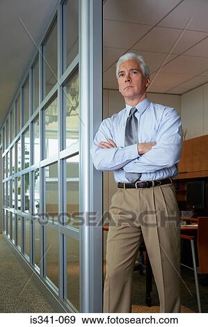 Pensive businessman View Large Photo Image Stock Photo - Pensive businessman. Fotosearch