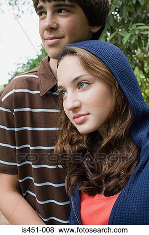 Portrait of a young couple View Large Photo Image Stock Photo - Portrait of a young couple. Fotosearch