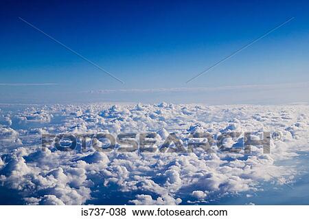Cloudscape View Large Photo Image Stock Photo - Cloudscape. Fotosearch
