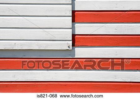 Stock Photo - Close up of a beach hut. Fotosearch