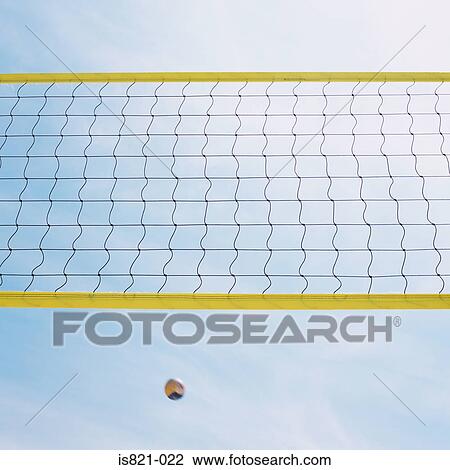 Volleyball and net View Large Photo Image Stock Image - Volleyball and net. Fotosearch