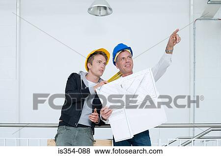 Stock Photo - Architects on site. Fotosearch