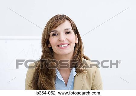 Smiling businesswoman View Large Photo Image Stock Image - Smiling businesswoman. Fotosearch