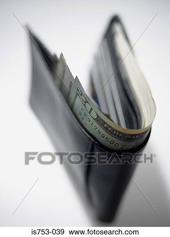 Banknotes in a wallet View Large Photo Image Stock Photo - Banknotes in a wallet. Fotosearch