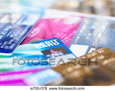 Credit and debit cards View Large Photo Image Stock Photo - Credit and debit cards. Fotosearch