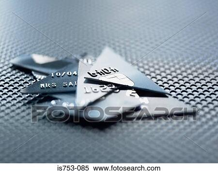 Cut up credit card View Large Photo Image Stock Photography - Cut up credit card. Fotosearch
