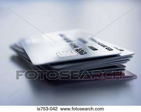 Pile of credit cards View Large Photo Image Stock Image - Pile of credit cards. Fotosearch