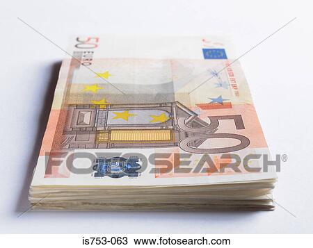 Pile of fifty euro notes View Large Photo Image Stock Image - Pile of fifty euro notes. Fotosearch