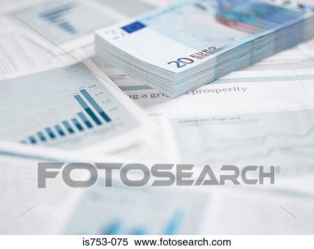 Pile of twenty euro notes on paperwork View Large Photo Image Stock Photography - Pile of twenty euro notes on paperwork. Fotosearch