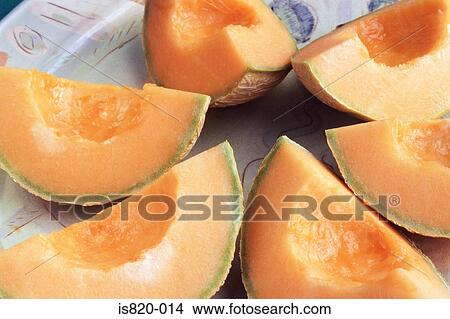Cantaloupe melon View Large Photo Image Picture - Cantaloupe melon. Fotosearch