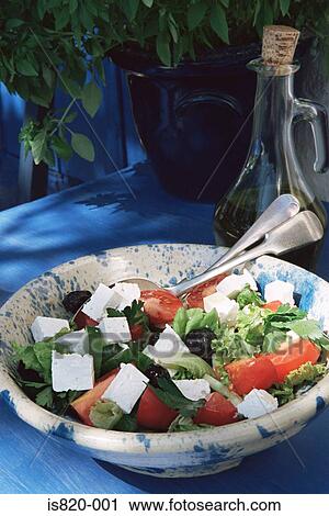 Greek salad View Large Photo Image Stock Image - Greek salad. Fotosearch