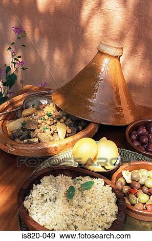 Lamb stew in a tagine View Large Photo Image Stock Photo - Lamb stew in a tagine. Fotosearch
