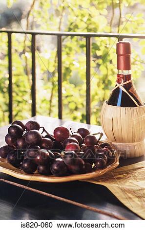 Red wine and red grapes View Large Photo Image Stock Image - Red wine and red grapes. Fotosearch