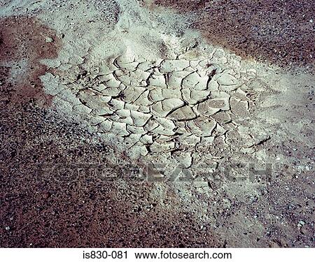 Stock Image - Cracked earth. Fotosearch