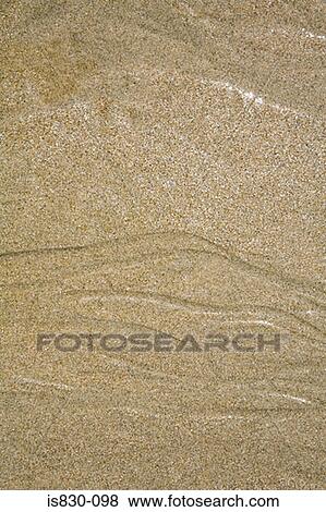 Stock Photo - Wet sand. Fotosearch