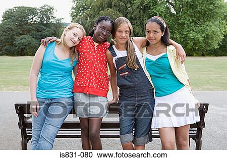 Teenage friends View Large Photo Image Stock Image - Teenage friends. Fotosearch