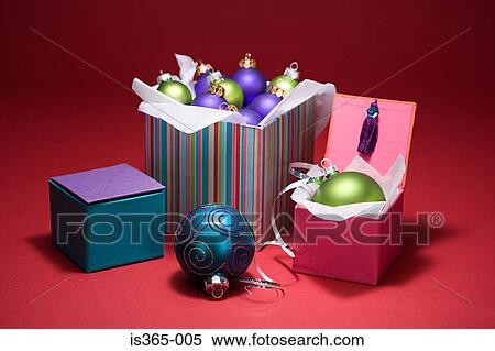 Boxes of baubles View Large Photo Image Stock Photography - Boxes of baubles. Fotosearch