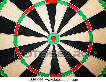 Stock Photograph - Dartboard. Fotosearch